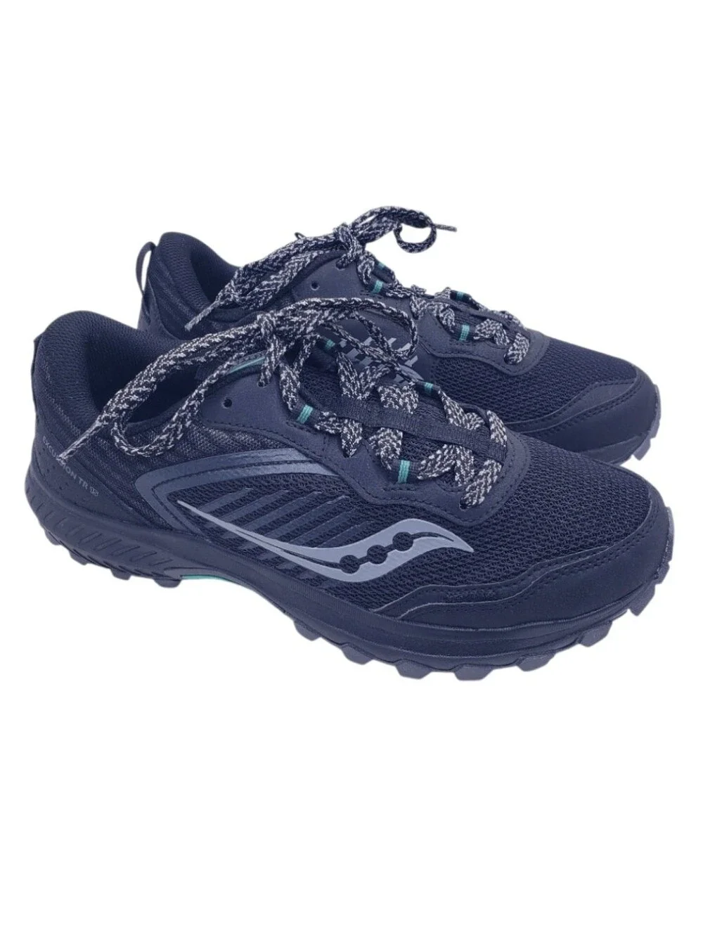 Saucony Black Excursion TR 15 Trail Running Shoes Sneakers Women's Size 10 Wide
